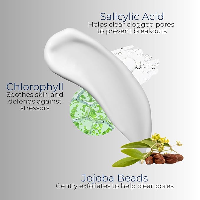 ATWATER Skin Armor Exfoliating Face Scrub,Men’s Facial Cleanser - Smoothes and Cleans Skin to remove Dead Skin - Travel Size Mens Face Exfoliator Leaving you Fresh and Vibrant - 3.4 oz (2 pack)-BrightBean Baby