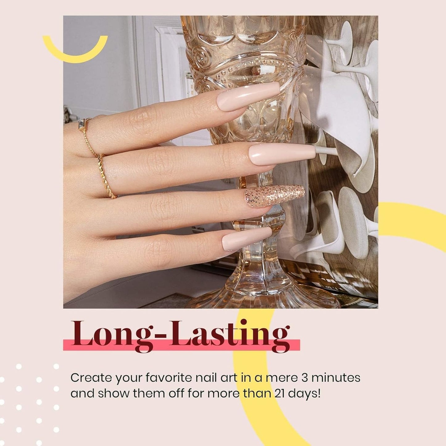 Beetles Grey Gel Nail Polish, Stone Beige Brown Cream Color 15ml Gel Polish Soak Off Uv LED Lamp Cured Nail Art Manicure Salon DIY Design Decoration Home Gift for Women-BrightBean Baby