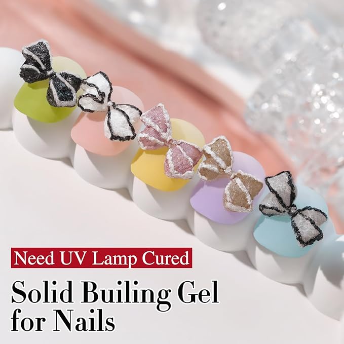 Double Rhythm 3D Nail Gel Solid Sculpting Gel for Nail Art Non-Sticky Hard Gel for Building Carving Molding Nail Extension Soak Off UV/LED Salon Home DIY 0.5 Oz (Gypsum Dark Gold)-BrightBean Baby