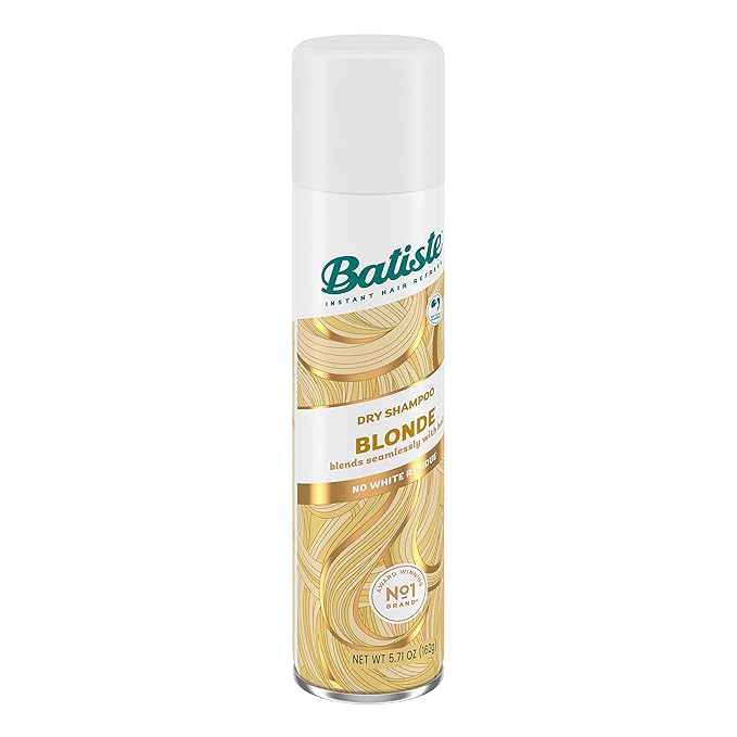 Batiste Dry Shampoo for Blonde Hair, Refresh Hair and Absorb Oil Between Washes, Waterless Shampoo for Added Hair Texture and Body, 5.71 oz-BrightBean Baby