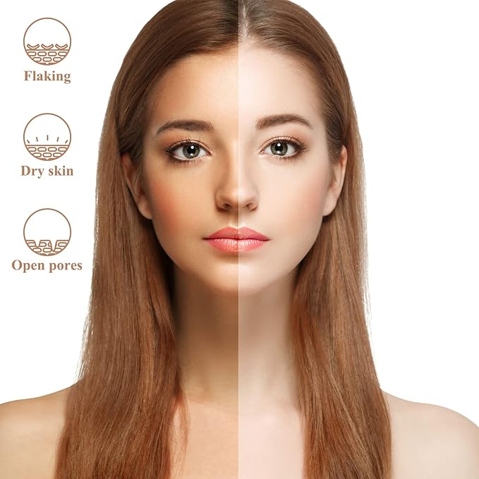 YourMate Facial Steamer Nano Ionic Face Steamer, Adjustable Nozzle with Aromatherapy Warm Mist for Sinuses Moisturizing Humidifier Unclogs Pores, Homeuse Vaporizador Facial (White)-BrightBean Baby