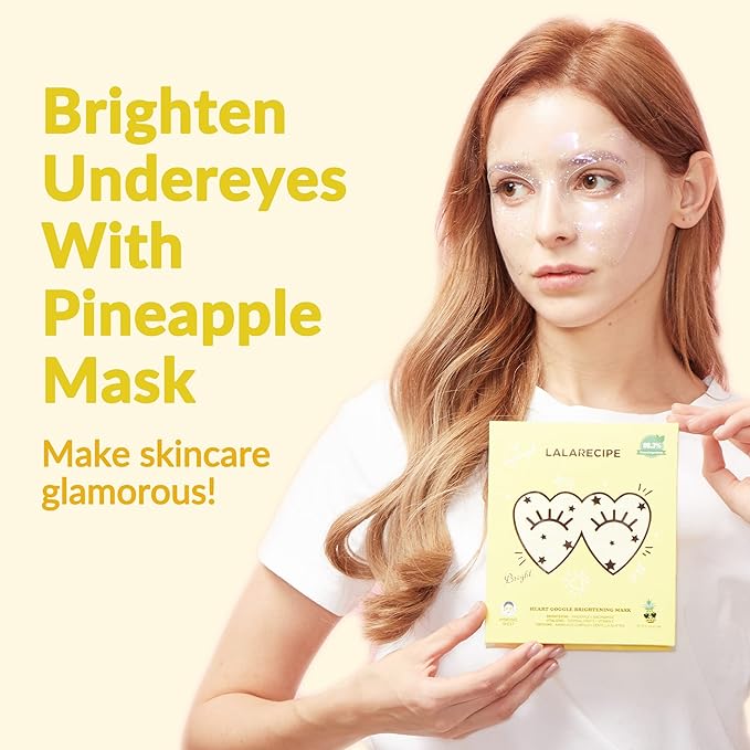 Heart goggle brightening mask-BrightBean Baby