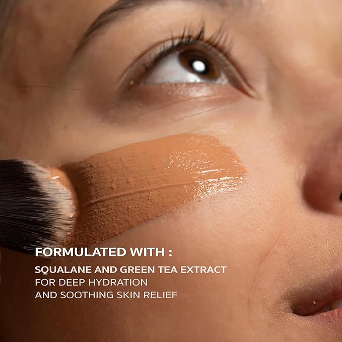 Ruby Kisses Tinted Moisturizer, Hydration, Calm & Revitalize Skin, Skin Perfecting, Blur Pores & Fine Lines, Natural Finish & All-Day Comfort Wear (Caramel)-BrightBean Baby