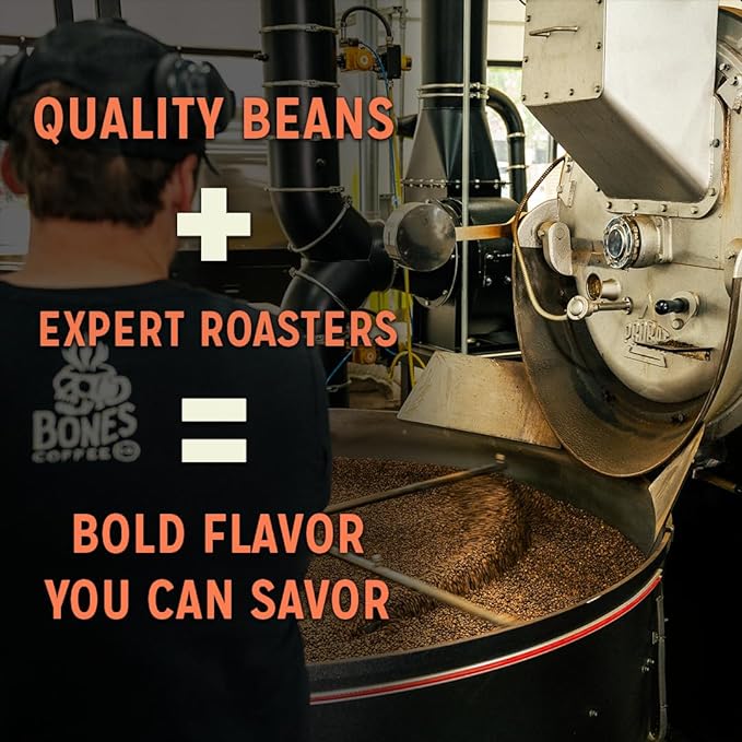 Bones Coffee Company NEW World Tour Sample Pack, Single-Origin Flavored Coffee Medium Roast Arabica Beans Specialty Coffee Gifts Compatible Auto Drip and French Press, 4 oz Pack of 5 Whole Bean