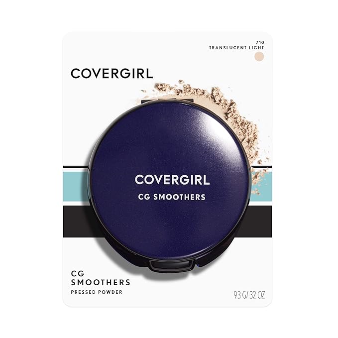 COVERGIRL Smoothers Pressed Powder Translucent Light.32 Ounce (packaging may vary)-BrightBean Baby