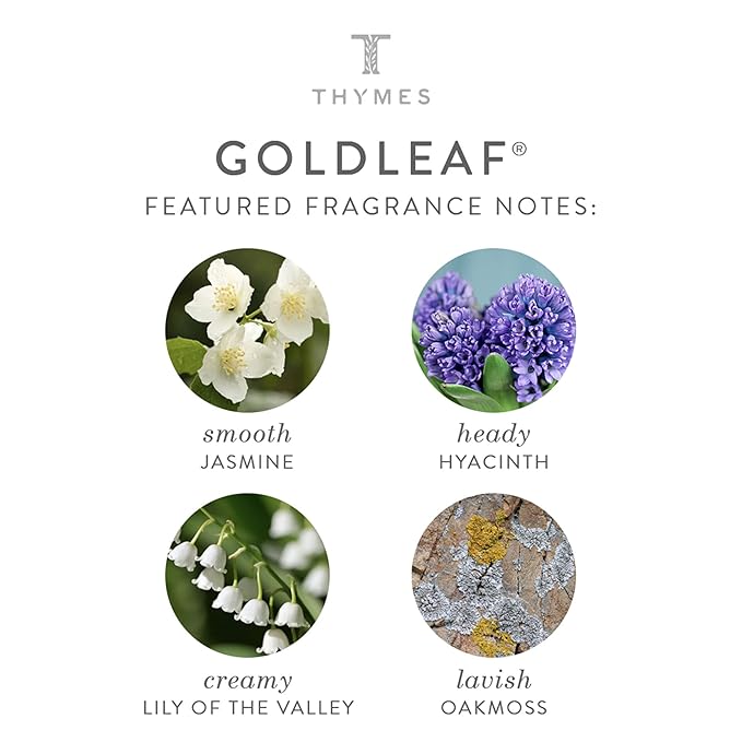 Thymes Perfumed Travel Set and Beauty Bag - Contains Body Wash, Body Lotion & Hand Cream - Goldleaf-BrightBean Baby