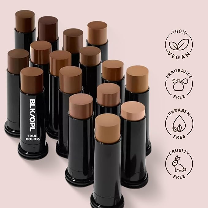 BLK/OPL TRUE COLOR Skin Perfecting Stick Foundation SPF 15, Sweet Espresso — hypoallergenic, cruelty-free-BrightBean Baby