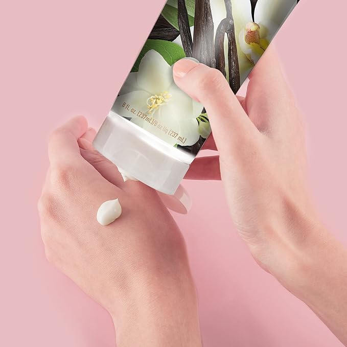 Desert Essence Spicy Vanilla Chai Hand & Body Lotion, Uplifting, Smoothes & Softens Skin, No Greasy Residue, Aloe Vera, Shea Butter, Vitamin E, 8 Fl Oz-BrightBean Baby