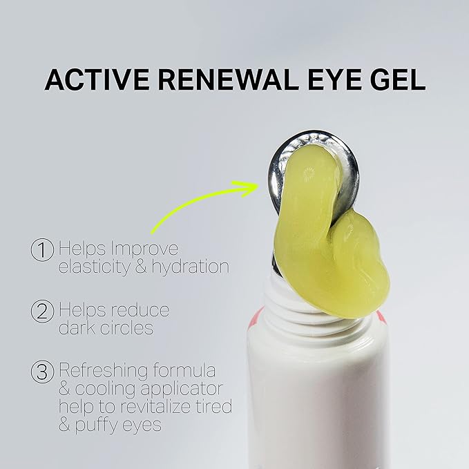 Retinol Active Renewal Eye Gel│ Under Eye Treatment For Dark Circles and Puffiness │ For All Skin Types-BrightBean Baby