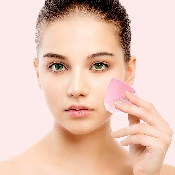 StansOut Ultimate Complexion Bundle: Liquid Foundation Brush, Makeup Brushes for Liquid, Cream, Stick Foundation - Flat, Round, Blender Brushes - 101 Contoured, 108 Straight - Long-Lasting-BrightBean Baby