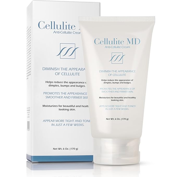 FIRMING TONING Cream Diminish Appearance Of Cellulite 6 oz New by Cellulite MD-BrightBean Baby