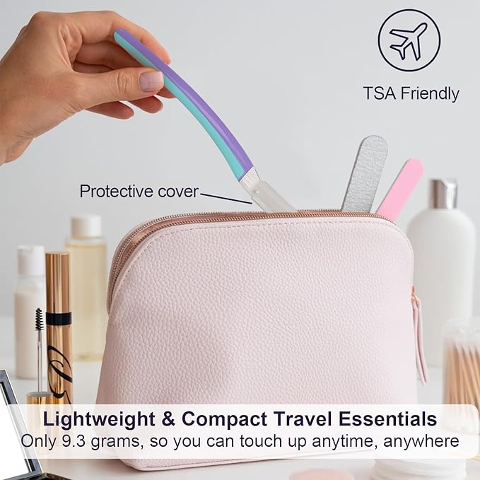 Face Razors for Women, Dermaplane Razor for Women Face, Eyebrow Razor, Dermaplaning Tool, Skin Safe Microblades, Peach Fuzz Remover (9ct, Wisteria)-BrightBean Baby