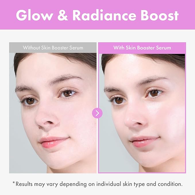 9 Peptide Skin Booster Serum, Niacinamide & Hyaluronic Acid Skin Renewal Boosting Facial Essence for All Skin Types, Korean Skin Care, Paraben Free, 150ml, 5.07 fl.oz.-BrightBean Baby