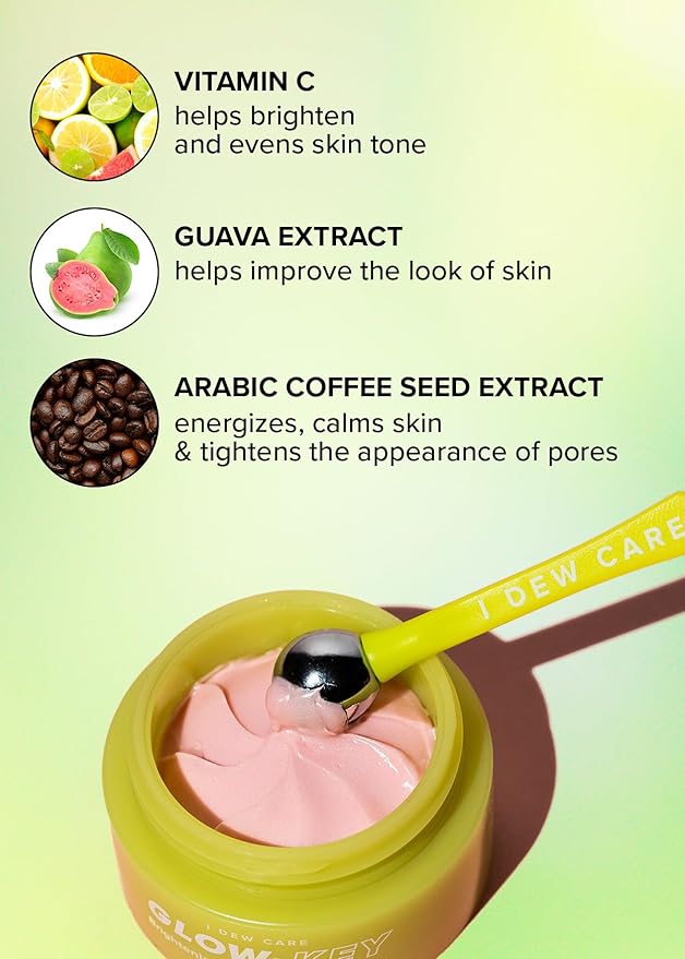 I DEW CARE Vitamin C depuffing Eye Cream with Eye Roller Set | Korean Skin Care Dark Circles Under Eye Treatment with Hyaluronic Acid, Niacinamide | 0.50 Fl Oz | Not Tested on Animals-BrightBean Baby