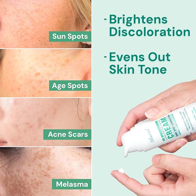 Ebanel Dark Spot Remover for Face & Body, Skin Brightening Cream with Synovea, Alpha Arbutin, Niacinamide, Kojic Acid, Dark Spot Corrector for Hyperpigmentation, Discoloration, Melasma, and Age Spots-BrightBean Baby