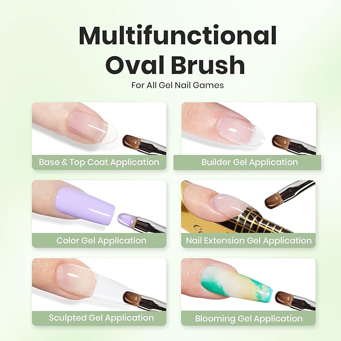 Beetles Nail Art Brushes, Clean Up Brush Gel Polish Nail Art Design Pen Painting Tools Fingernail Brush Nail Cleaning Brush Nail Art Liner Brush and Nail Dotting Pen Salon Diy at Home-BrightBean Baby