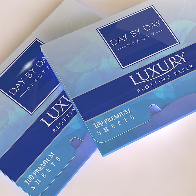 Makeup Blotting Papers 200 Oil Absorbing Paper Sheets for Face (2 Handy Packs of 100) — Face Oil Remover — Oil Blotting Sheets for Face-BrightBean Baby