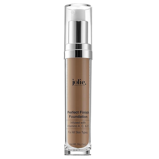 Jolie Perfect Finish Liquid Foundation Makeup SPF 15 Oil Free (MW4)-BrightBean Baby