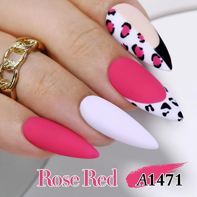 Double Rhythm Translucent Gel Polish Sheer Neutral Natural Light Milky Same Color Same Bottle 15ML Jelly UV Nail Polish Nail Art DIY at Home (Pink Purple-A1471)-BrightBean Baby