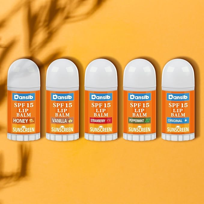 25 Pcs Mini Sunscreen Lip Balms Bulk SPF 15 Lip Balm Sticks Lip Balm Favors with Sunscreen Employee Staff Appreciation Gifts Bulk Team Coworkers Christmas Gifts for Outdoor Travel Beach-BrightBean Baby