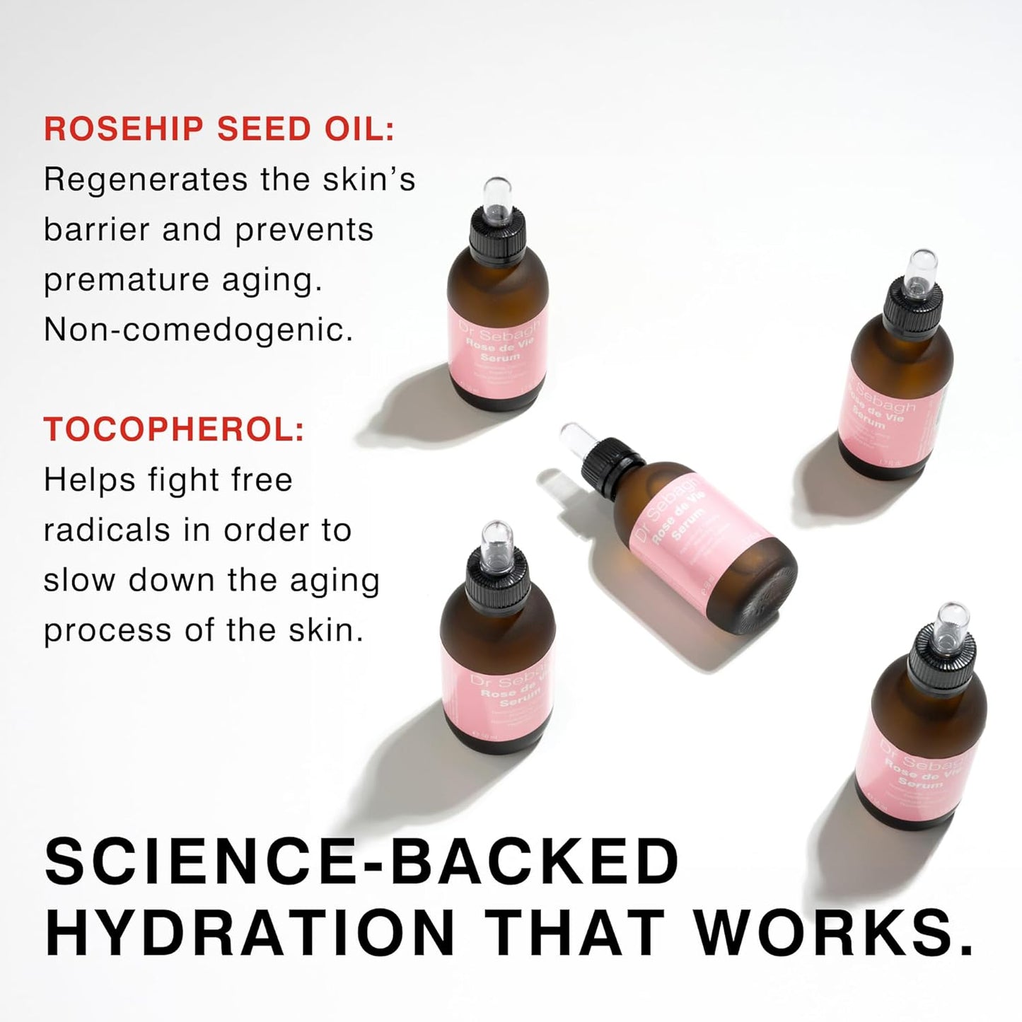 Rose de Vie Serum - 1.7 fl oz | Award-Winning Nourishing Anti-Aging Formula | Use with Dry, Mature, or Sensitive Skin | Designed to Soothe Redness & Irritation | Regenerating & Invigorating-BrightBean Baby