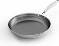 COOKING KING 12 Inch Stainless Steel Pan - Hybrid Nonstick Frying Pan Skillet