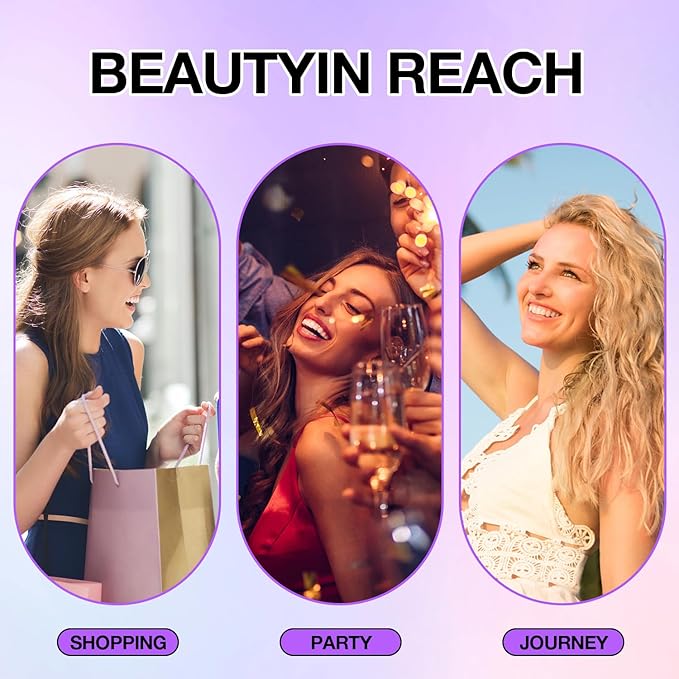 Wispy False Eyelashes Kit With Bond, Seal and Tweezer, 7 Pairs Natural Look Fake Cat Eye Lashes Strips Thin Band Extensions Waterproof Easy Eyelashes for Beginners RQ46-BrightBean Baby