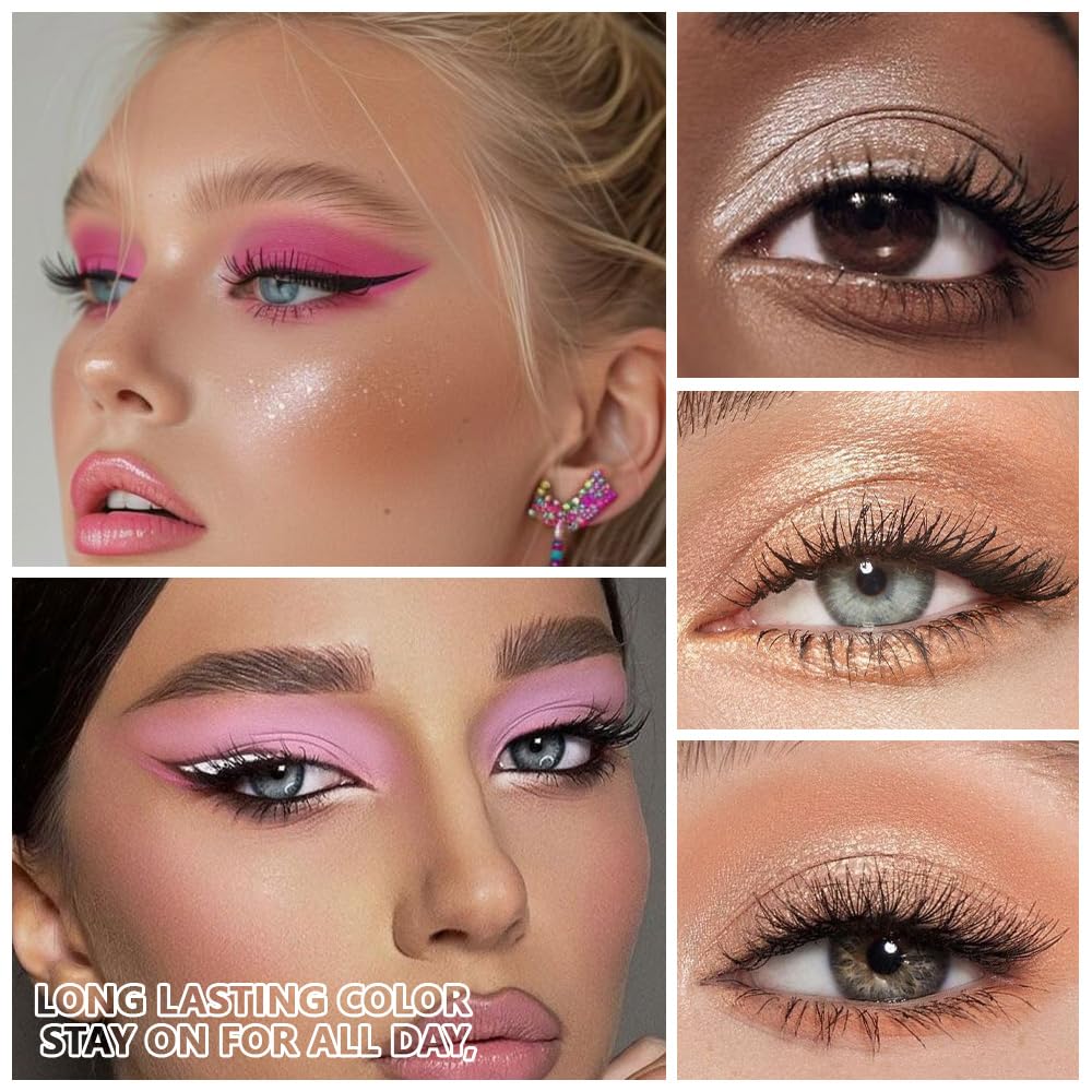 Nude Pink Eyeshadow Palette,Natural Neutral Warm Colors Cream Light Colors Eyeshadow Palette,Eye Shadow Palette Long Lasting Naturing-Looking Make Up Pallets for Women,Vegan-BrightBean Baby