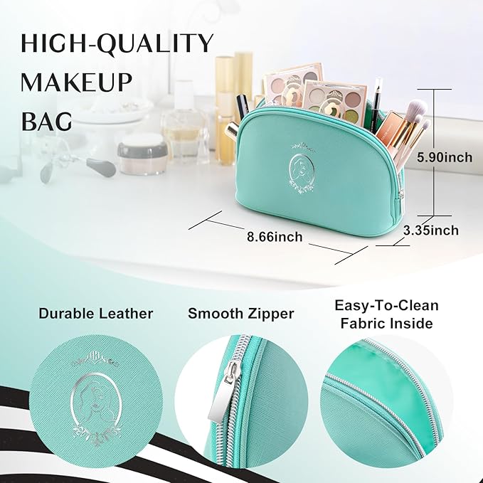 Color Nymph All In One Makeup Kit, Makeup Gift Set for Beginners Teenager Girls with Eyeshadow Palette Blush Lipstick Lip Pencil Eye Pencil Brush Mascara Portable Bag-BrightBean Baby