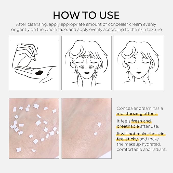 3 in 1 Color Correcting Makeup Primer Facial Serum, SPF 50 PA+++ Sunscreen Isolation Cream, Oil Control Moisturizing Skin Tone Correcting, One Step Color Corrector Face Primer-BrightBean Baby