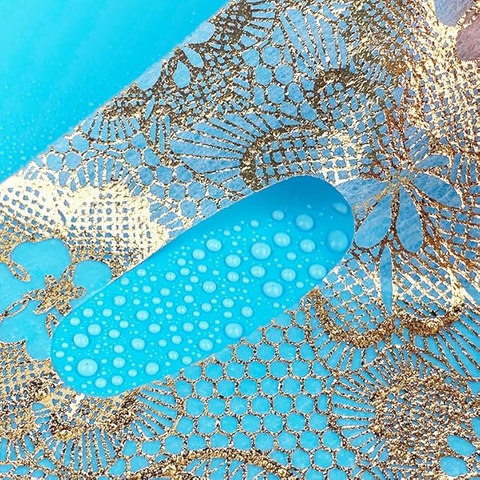 100PCS Gold DIY Eye Mask Under Eye Patches Pre-Cut Nose Paper Film Eye Pad Cooling Eye Patch for Puffy Eyes Spa Skincare-BrightBean Baby