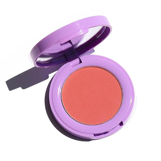 Half Caked In Bloom Powder Blush | vegan & cruelty-free, fragrance-free, highly pigmented, primer-infused | 3.8g (Freshly Squeezed)-BrightBean Baby