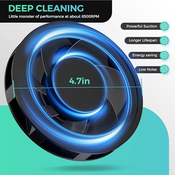 Professional Nail Dust Collector, 1600PA Portable, 10 Speeds, Disposable Filter Papers (30 Pcs), Matte White, Modern, Lightweight, Nail Vacuum for Home & Salon-White-BrightBean Baby