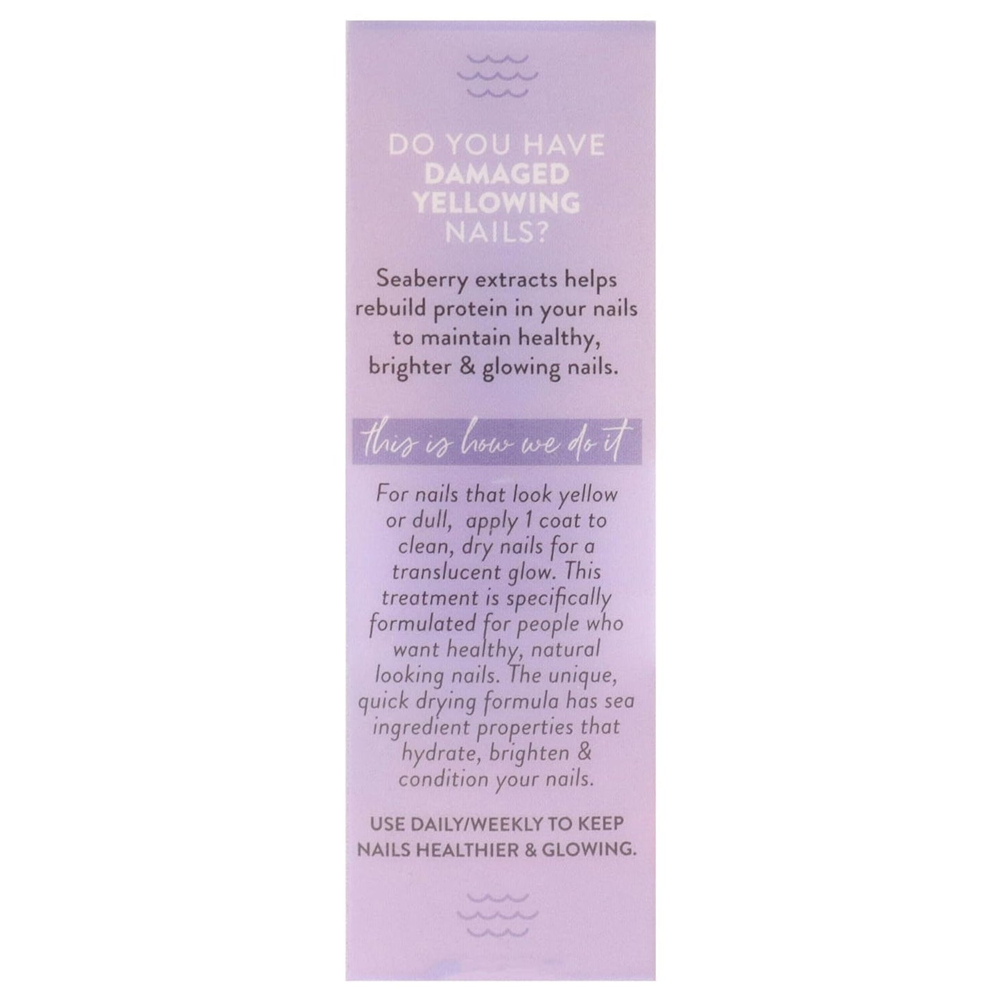 Nailtopia Healing and Brightening Nail Treatment - Nail Growth Oil - Nail Strengthener Treatment for Hard Nails - With Superfood Sea Berry - 0.41 oz-BrightBean Baby