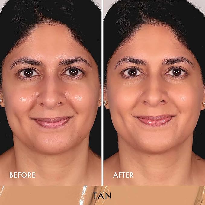 Wander Beauty Dualist Matte and Illuminating Concealer Makeup - Tan - Dual-Ended Matte Concealer Stick + Liquid Concealer - Full Coverage Concealer Brightens, Firms, & Hydrates Under Eyes - 0.28 fl oz-BrightBean Baby