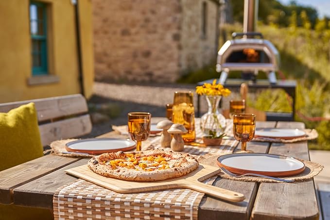 Ooni 14” Bamboo Pizza Peel – 14 Inch Wooden Pizza Spatula Paddle, Pizza Cutting Board, Pizza Oven Accessories, Pizza Tools, Pizza Peel Wood, Pizza Board