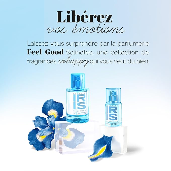 SOLINOTES Iris Blossom Perfume for Women - Eau De Parfum | Delicate Floral and Soothing Scent - Made in France - Vegan - 1.7 fl.oz-BrightBean Baby