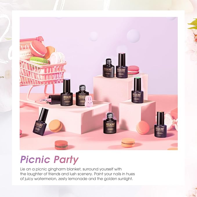 ROSALIND 8PCS Cat Eye Gel Polish with Magnet Stick - Magnetic Cat eye Gel Nail Polish Sparkle Diamond Effect Magic Magnetic Glitter Soak Off Led Nail Art DIY Salon Gifts For Women-BrightBean Baby