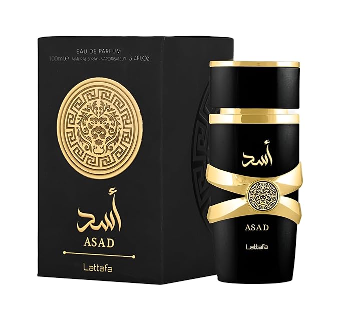 Lattafa for Unisex 2 Piece Eau de Parfum Gift Set (Asad+ Yara Moi) 3.4 Ounce/100 ml each-BrightBean Baby