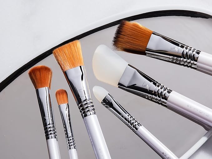 Sigma Beauty S10 Serum Skincare Brush – Silicone Skincare Tool for Applying Skincare Products to Face and Skin, Face Moisturizer Brush for Liquid and Gel Serums (1 Pc)-BrightBean Baby