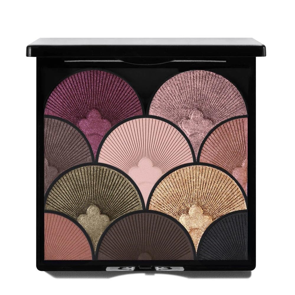 T.LeClerc Eye Shadow Palette | Retro-Chic 10-Color Nude Palette | Warm-Toned, Creamy Texture | Luminous, Long-Lasting Wear | Rich Pigments | Easy Makeup Removal (NUIT ÉTOILÉE, 18G)-BrightBean Baby
