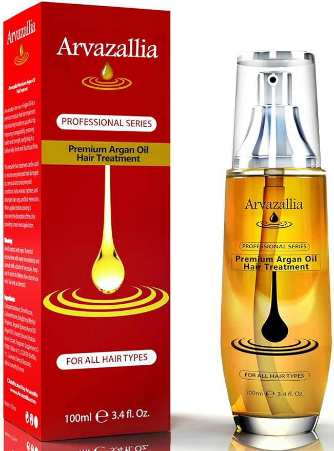 Arvazallia Argan Oil for Hair Treatment Leave in Treatment & Conditioner-BrightBean Baby