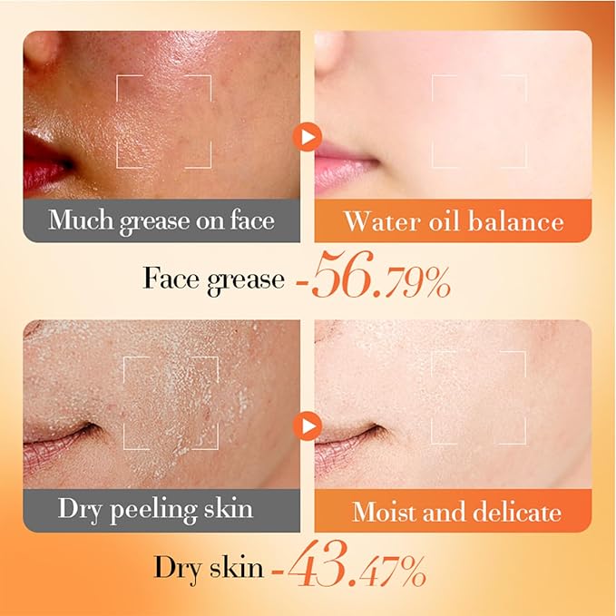 Vitamin B5 face routine set for women - women's skin care set - facial care set - Promote skin metabolism, moisturize, reduce oil, repair skin-BrightBean Baby