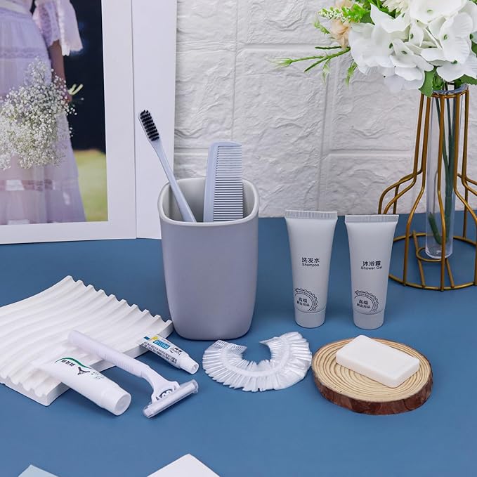 Hygiene Kit, Hygiene Kit Bulk, Individually Packed,The Travel Hygiene Kit Is Fully Equipped, Convenient For Personal Washing, Convenience Kits Suitable For Hotel, Home, Camping, Travel ( Pack-25)-BrightBean Baby