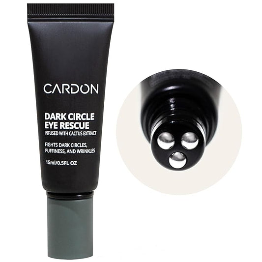Cardon | Dark Circle Rescue for Men and Women | Under Eye Roller Eye Stick Massager for Puffy Eyes, Dark Circles, Bags, Wrinkles | Made with Peptides, Niacinamide, Hyaluronic Acid-BrightBean Baby