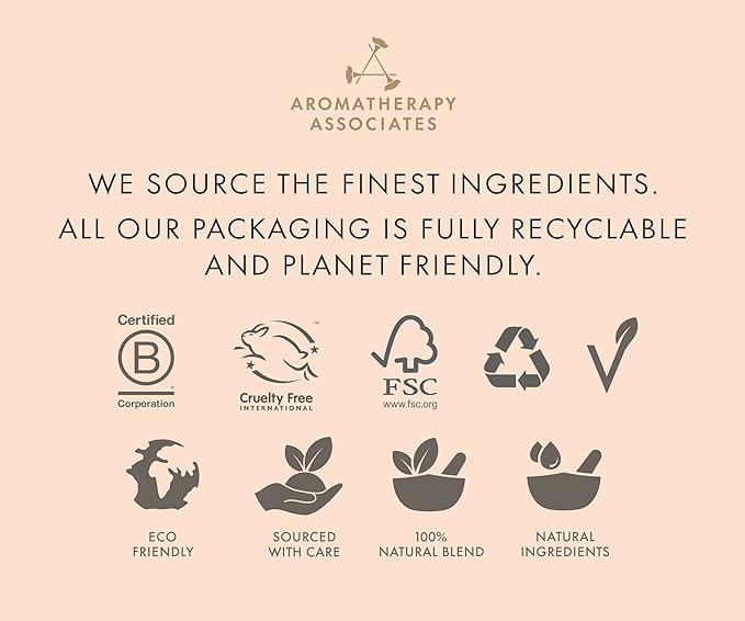 Aromatherapy Associates Forest Therapy Pure Essential Oil Blend. Premium Undiluted Blend to Bring The Outside in. Hand-Crafted with Pink Pepper, Cypress and Ho Wood (0.33 fl oz)-BrightBean Baby