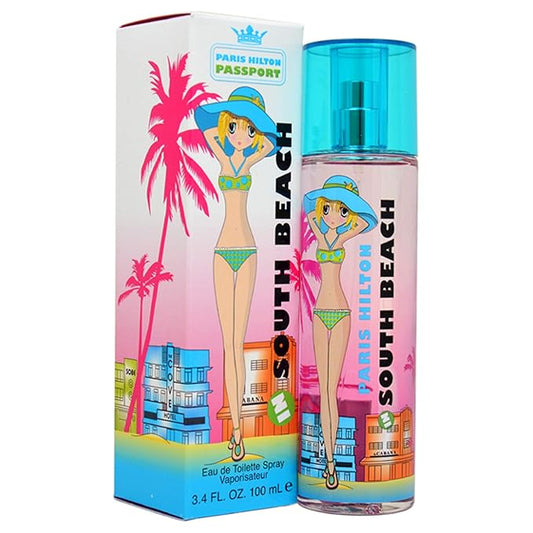 Paris Hilton Passport South Beach 3.4 Oz Eau De Toilette Spray | Fragrance For Women-BrightBean Baby