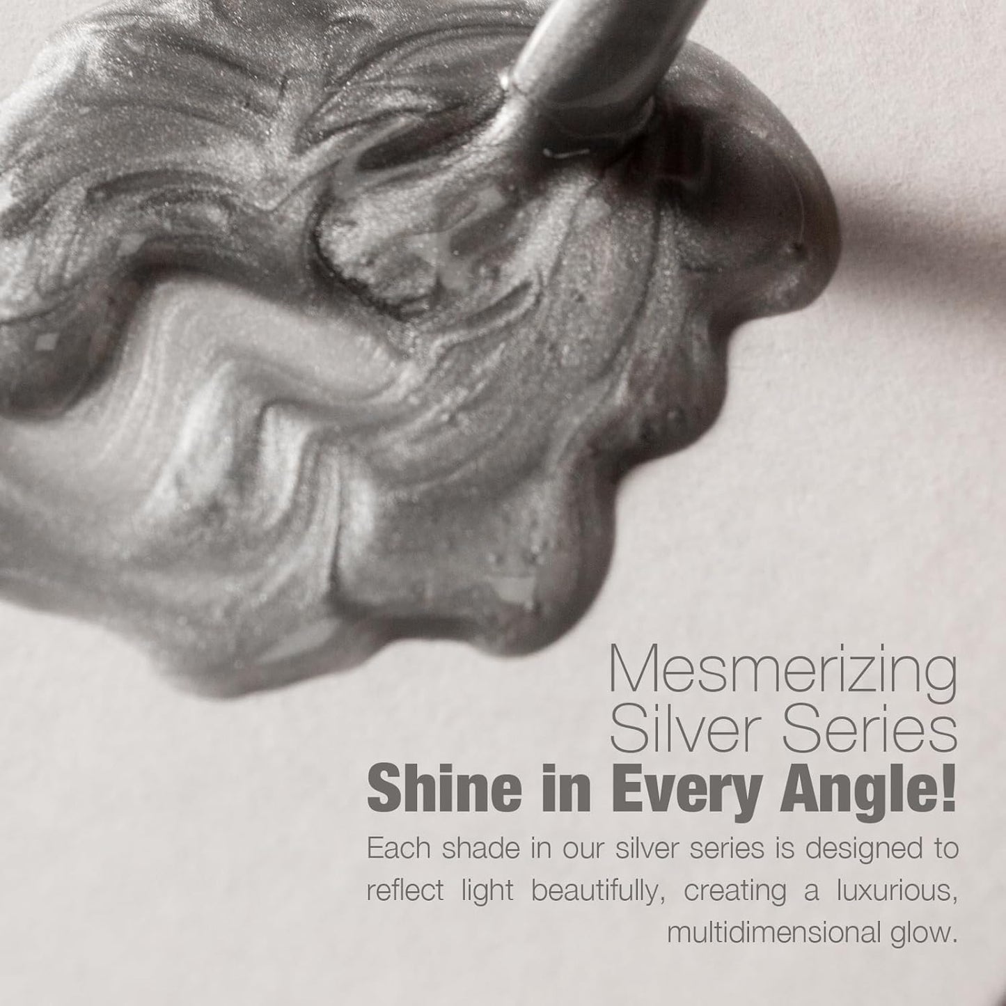 Cat Eye Gel Nail Polish with Magnet Stick, 15ml Magnetic Gel, Create Stunning Cat Eye Effects for DIY Manicures, Long-Lasting, Salon-Quality Finish, Frosted Vision-BrightBean Baby