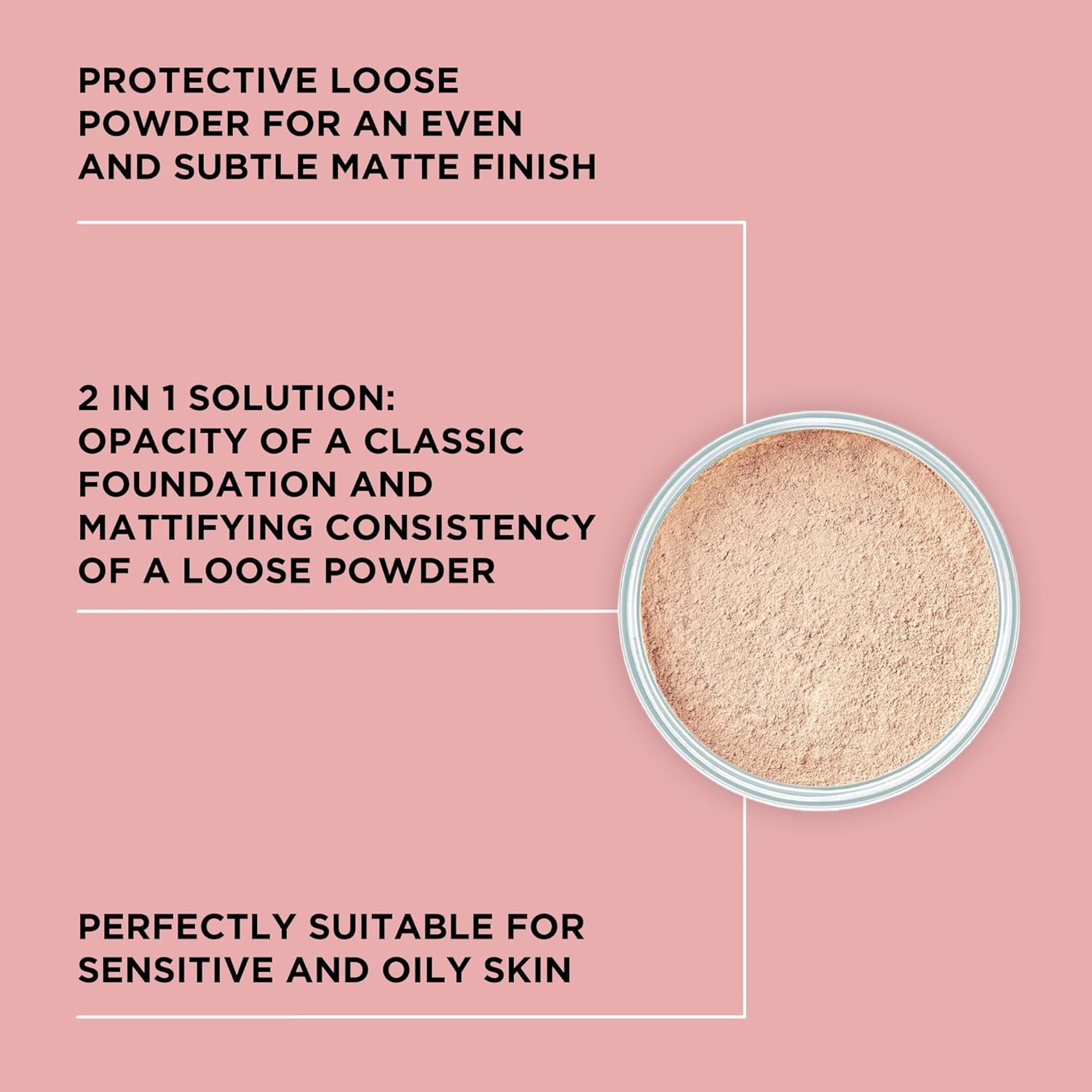 ARTDECO Mineral Powder Foundation - soft ivory – loose setting powder for a smooth & matte finish - medium coverage - perfect for sensitive & oily skin - makeup with zinc & magnesium - vegan - 0.53 Oz-BrightBean Baby