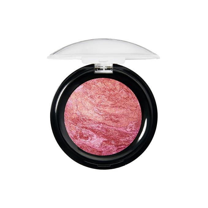 LAURA GELLER NEW YORK Baked Blush-n-Brighten Baked to Go - Tropic Hues - Travel Size Blush-BrightBean Baby